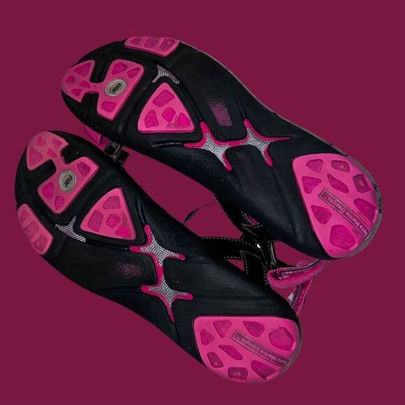 Jambu JBU Cyclone Flat Black/Pink Slip On Flip Flops Sandal Size 11 - Picture 6 of 12